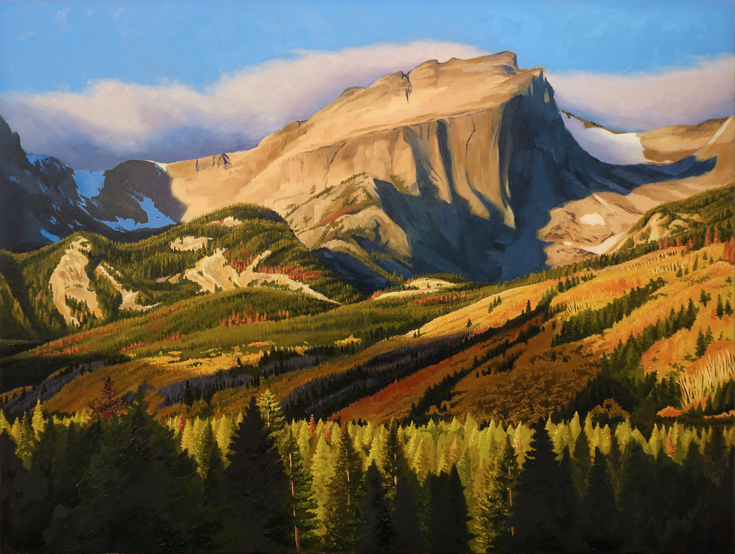 絵画 Mountain Landscape Newest Landscape Painting from Denver Artist — Austin Howlett Art